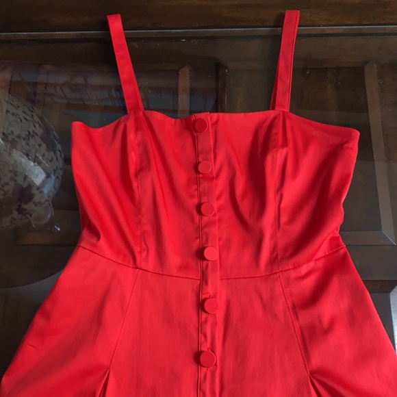 Gianni Bini Becca Color-block Button Dress. - Picture 6 of 12